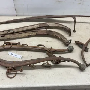 Antique Horse & Oxen Yokes, Hames, Hay Saw, & Plow Parts