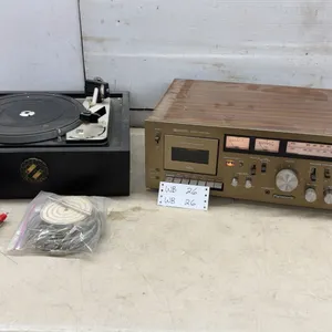 Panasonic RA-6500 Integrated Receiver with Cassette Deck, Dual 1009 Turntable and More