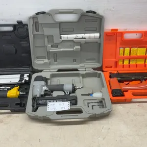 Lot of 3 Pneumatic Nailers: Power Fist Brad Nailer, King Industrial KI-B18 18-Gauge, and More