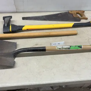 Assorted Hand Tools: True Temper Shovel, Sledgehammer, Axe, & Hand Saw