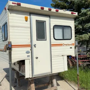 Overland Truck Camper, Hijack Jacks, & Interior w/ Stove, Sink, & Dinette