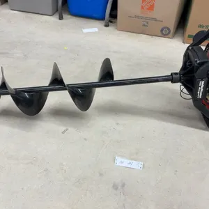 StrikeMaster Ice Augers Solo Ice Auger, Gas Powered, w/ 4-Blade Auger Bit