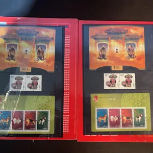 Canada Post Lunar New Year Stamp Sets 2001–2006 (5 Packs)