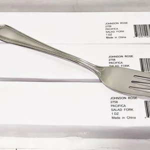 36 NEW JOHNSON ROSE PACIFICA SALAD FORKS