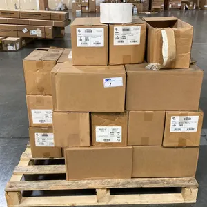 APPROX. 24 BOXES OF LABELS FOR ZEBRA PRINTER - (4) ROLLS PER BOX