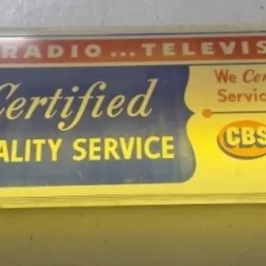 50in CBS Hutton Tubes & Radio Advertising