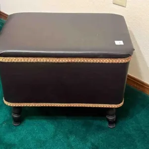 Small Ottoman W/Storage