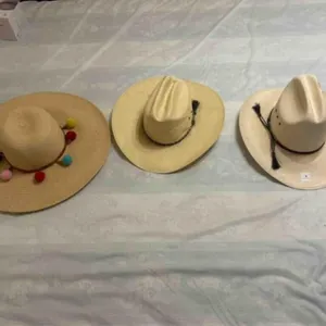 2 - Cowboy Hats - 1 Women's Sun Hat