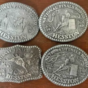 4 - Hesston Belt Buckles