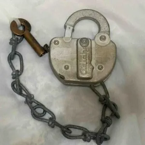 Vintage - Adlake Railroad Lock /Key