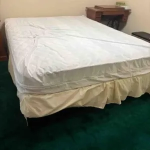 Full Size Hollywood Frame W/ Mattress