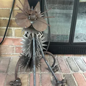 Yard Bird Handcrafted with Recycled Materials