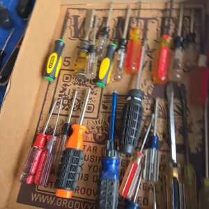 Large variety of screwdrivers