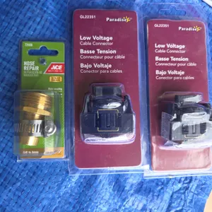 Low voltage cable connector in hose repair brand new