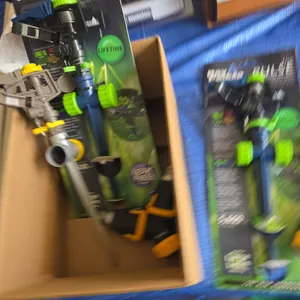 Variety of garden hose tools