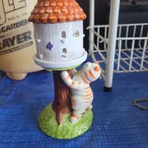 Cat votive holder