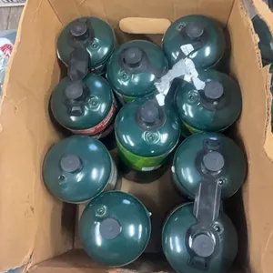 10 CANS PROPANE FUEL CYLINDERS