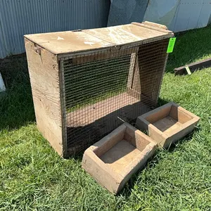 Wood cage