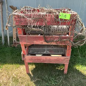 Fly nets, corn grader