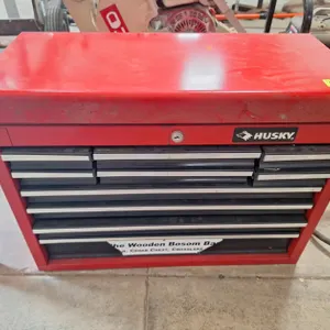 Husky 10 Drawer Tool Box, 26.5"x13"x19.25"
