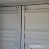 Unused 9' Container, 1 End Door, 1 Side Door, 1 Window 