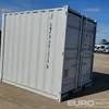 Unused 9' Container, 1 End Door, 1 Side Door, 1 Window 