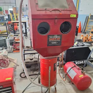 Portablast Sandyjet Sandblasting Cabinet, Model F-90-C, 24"x23"x64"