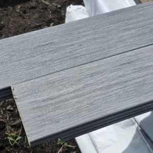 (48) 16' Light Gray Slotted Composite Deck Boards