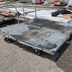 (2) Nutting Aluminum Platform Carts
 UNRESERVED