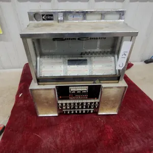 Seeburg Consolette Wallbox Jukebox Remote Selector Chrome Tableside Unit with Stereo Speakers