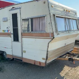 1972 HaiCo Skylark Camper. Approx 16ft. Has Stove, Fridge, Furnace (Not Known if Working).