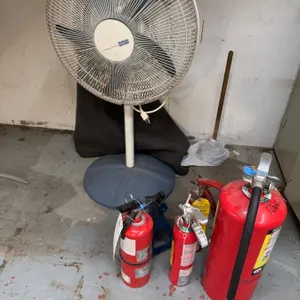 Fire Extinguishers and Jack Stand