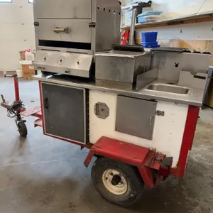 Merrick's Fine Foods Mobile Food Cart Trailer Model 2311-16