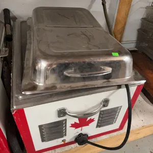 Commercial Electric Food Warmer with Stainless Steel Lid