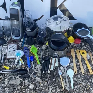Kitchen Appliance and Utensil Lot: SodaStream, Ninja, Rice Cooker