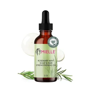 MIELLE ROSEMARY MINT SCALP & HAIR STRENGTHENING OIL FOR ALL HAIR TYPES -N