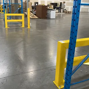 GROUP OF (7) ASSORTED METAL SAFETY BARRIERS (YELLOW)