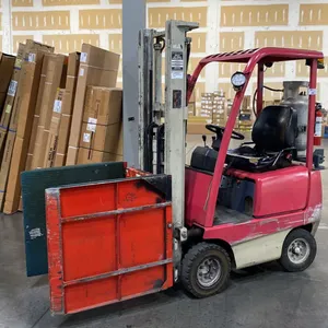 TOYOTA MODEL 40-3FG9, PROPANE, 10 CLAMP FORKLIFT - 2 STAGE BOOM, SERIAL #?