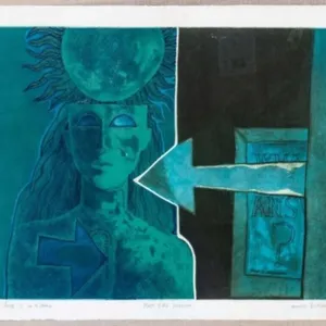 JENNIFER DICKSON "MASK OF THE DREAMER" AP 1/1 1966