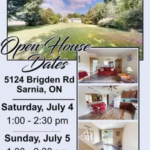 OPEN HOUSE DATES