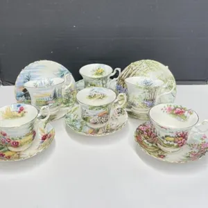 6 Royal Albert Teacups & Saucers From The