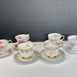 6 Royal Albert Teacups & Saucers