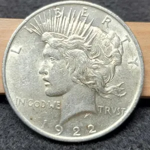 1922 Peace Dollar XF