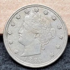 1883 No Cents V Nickel VF