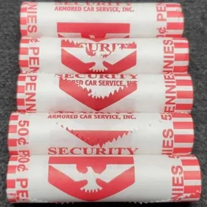 (5) 2009-D Bank Rolls L. Cents BU "Log Cabin"