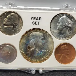 1963 5 Coin Unc. Year Set