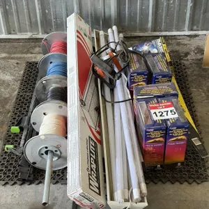 Assortment of Lights and Wires