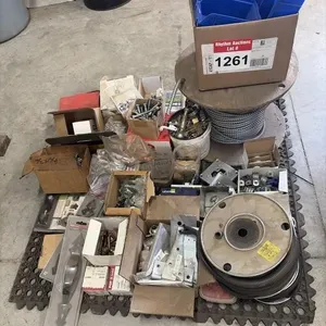 Assortments of Bolts & Nuts Electric Wire Cable