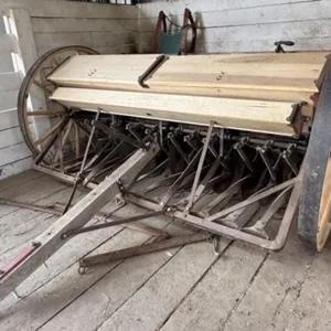 Restored VanBrundt Horse Drawn Seed Drill