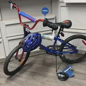 Blue and Red  Vagabond 20" Unisex Bicycle